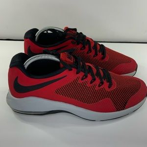 Nike Mens Air Max Alpha Trainer AA7060-600 Red Black Running Shoes Size 7.5